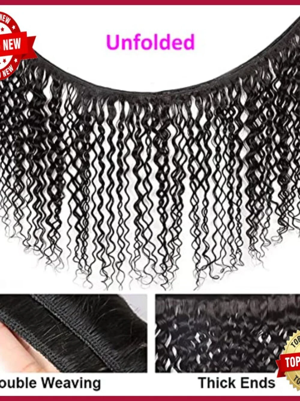 32 Inch Brazilian Human Hair Extensions Water Wave 3 Bundles Sew In